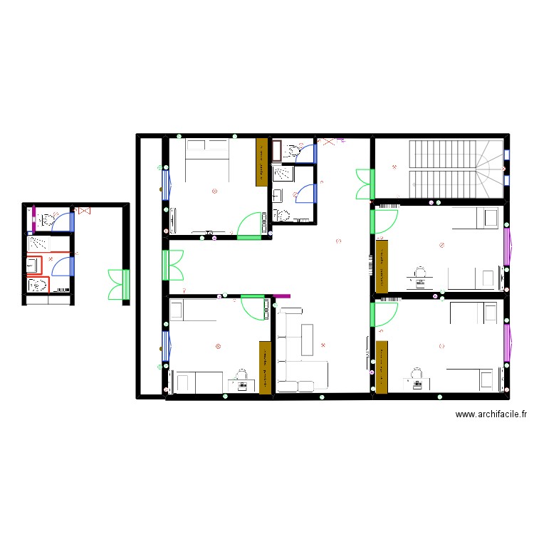 Lot 1024 Est2. Plan de 15 pièces et 151 m2