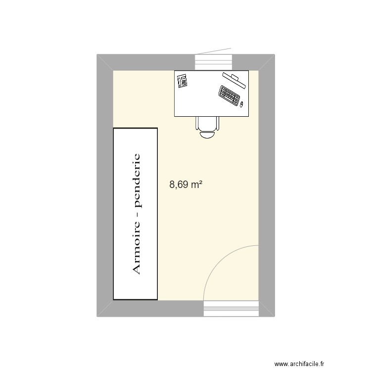 buandrie. Plan de 0 pièce et 0 m2