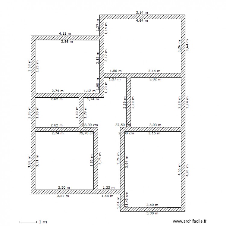 plan saber. Plan de 0 pièce et 0 m2