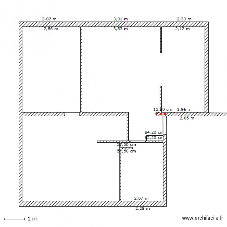 Sylvie_appart2. Plan de 0 pièce et 0 m2