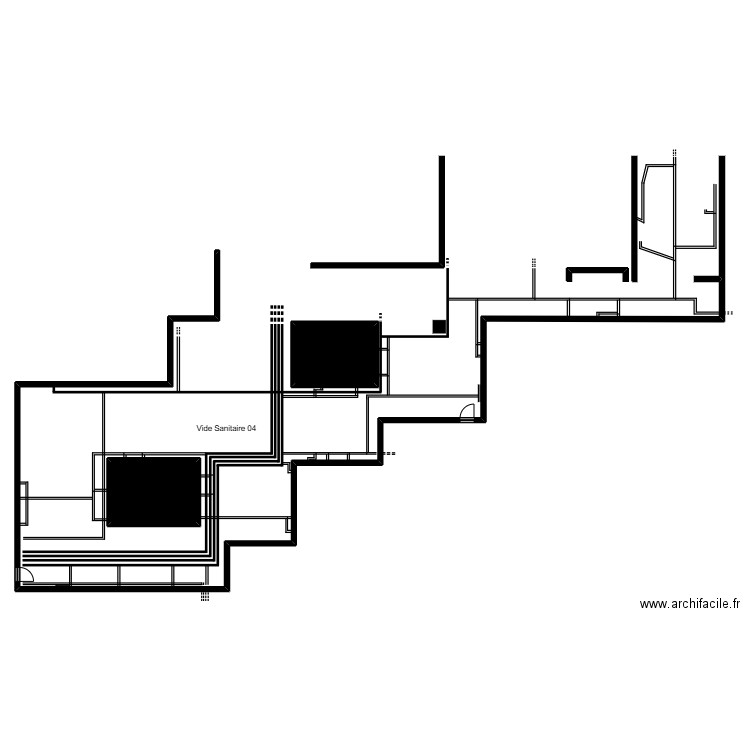 Vd4 Amiens. Plan de 2 pièces et 31 m2