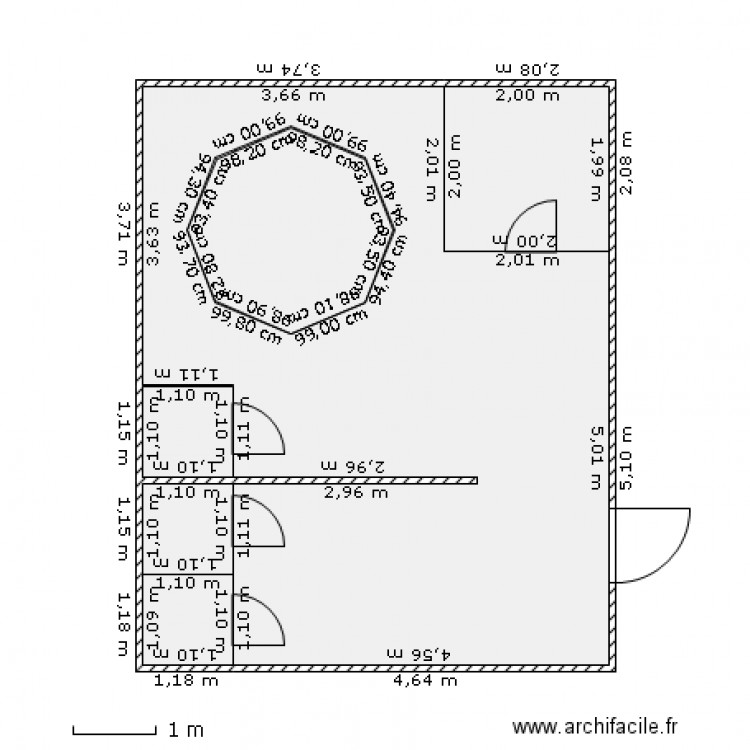 JACUZZI. Plan de 0 pièce et 0 m2