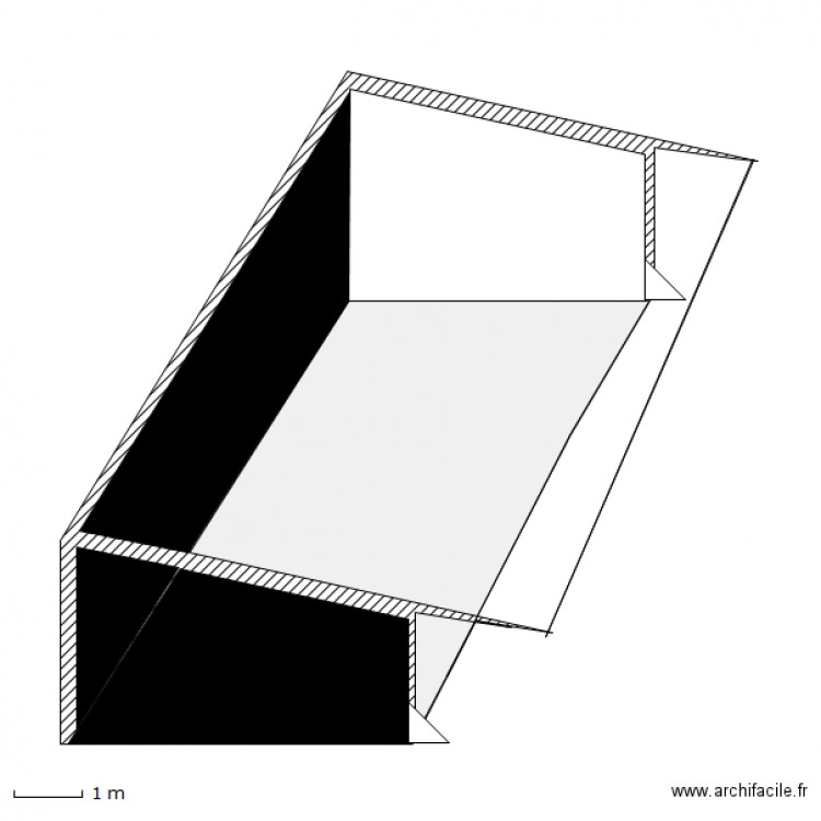 projet abri ouvert 1. Plan de 0 pièce et 0 m2