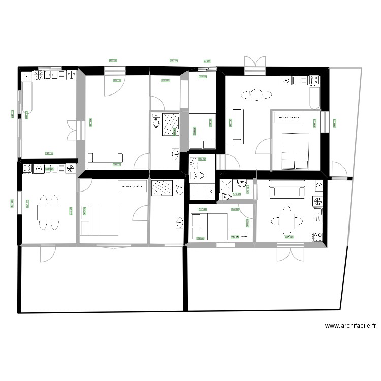 plan maison 4. Plan de 0 pièce et 0 m2