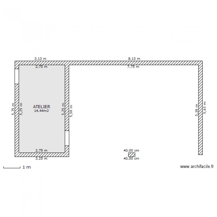 ABRIS 2 VOITURES AVEC ATELIER. Plan de 0 pièce et 0 m2