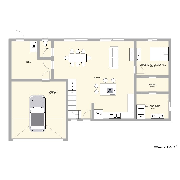 PROJET PLAN COUP DE COEUR. Plan de 0 pièce et 0 m2