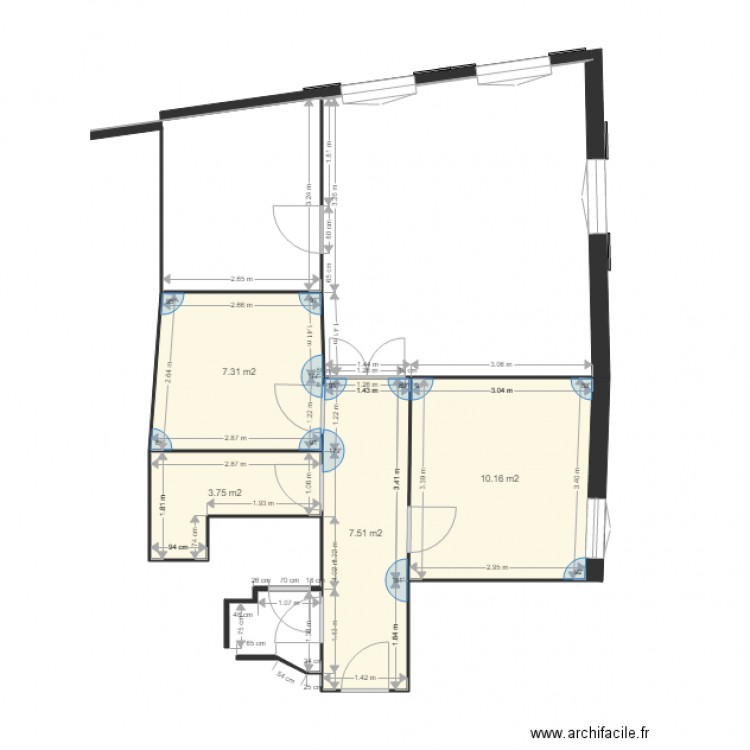 Warchol. Plan de 0 pièce et 0 m2