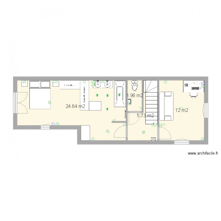 maison 2nd. Plan de 0 pièce et 0 m2