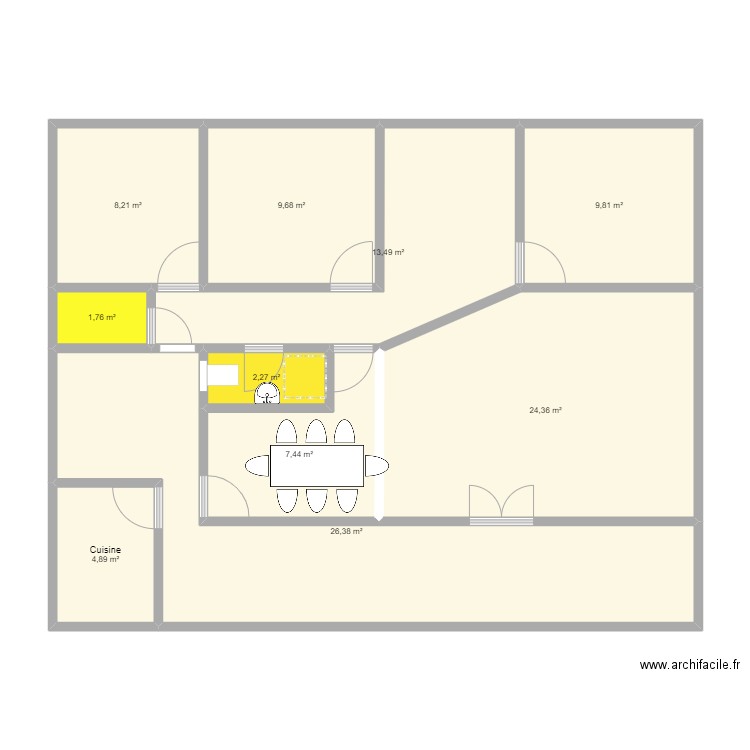 PLAN MAISON FAMILLE EDITH. Plan de 0 pièce et 0 m2