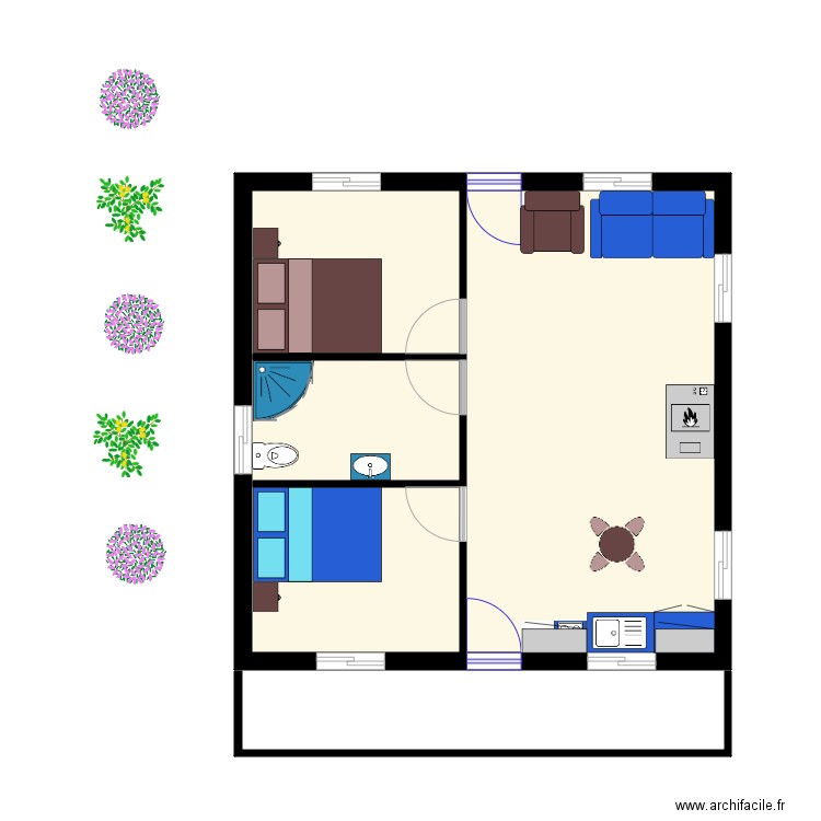 Mon chalet29. Plan de 0 pièce et 0 m2