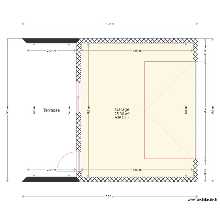 GARAGE A TOURCOING. Plan de 0 pièce et 0 m2