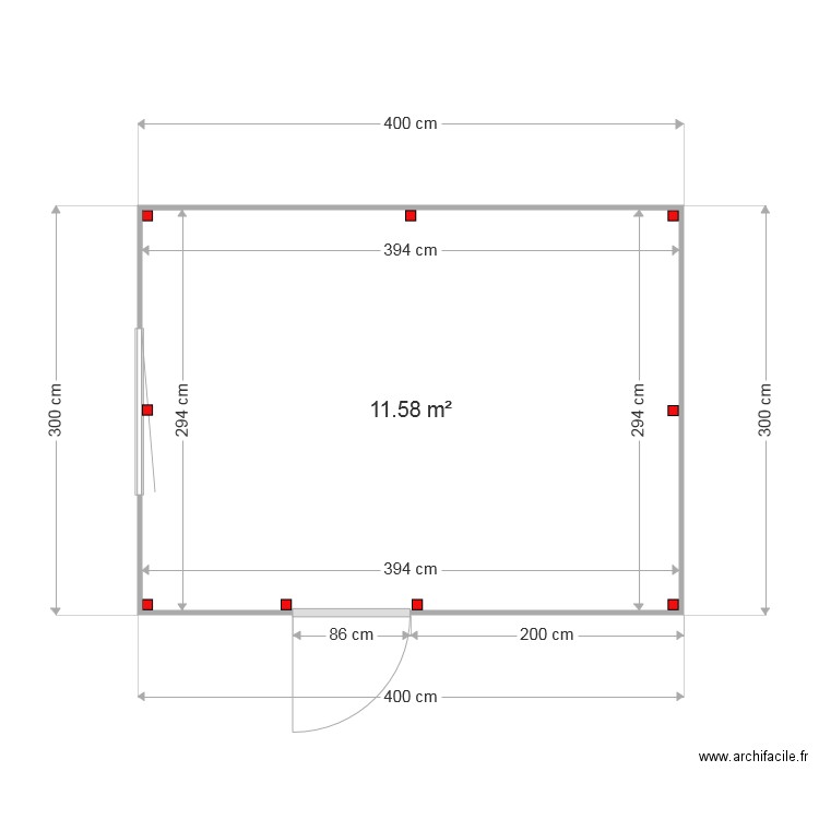 cabane de jardin 2. Plan de 0 pièce et 0 m2