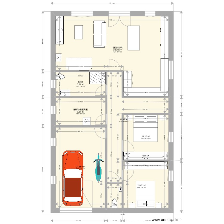 Sin 2. Plan de 0 pièce et 0 m2