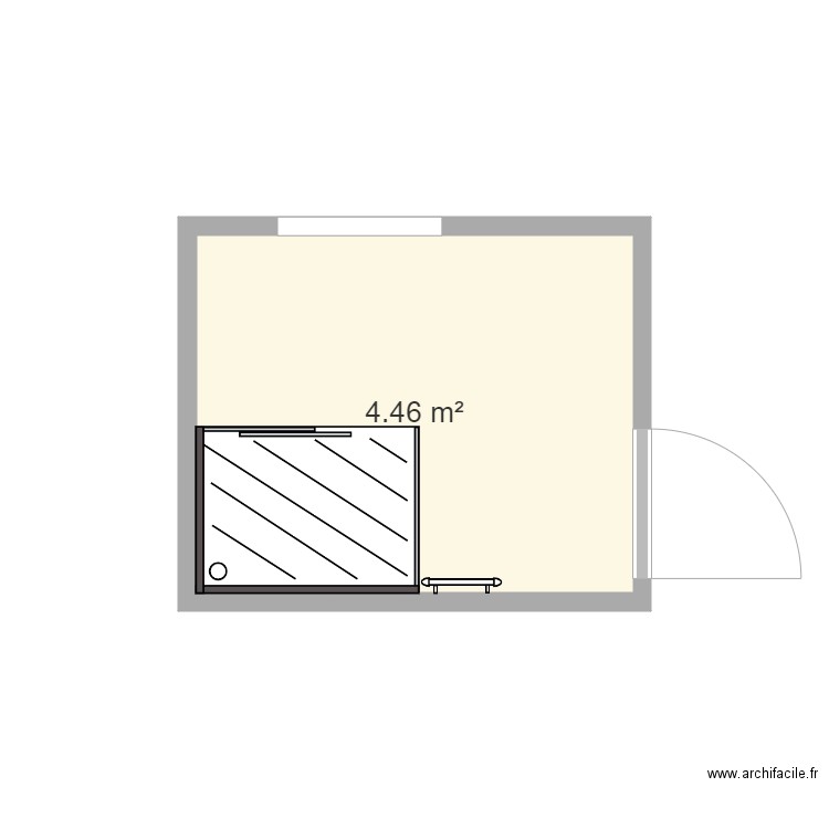 salle de bain. Plan de 0 pièce et 0 m2