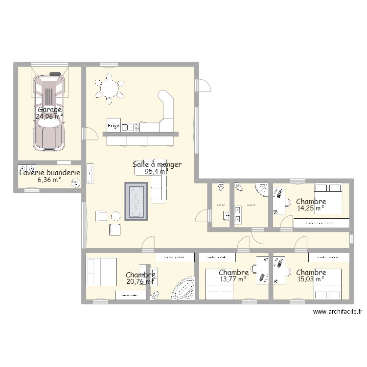 test. Plan de 0 pièce et 0 m2