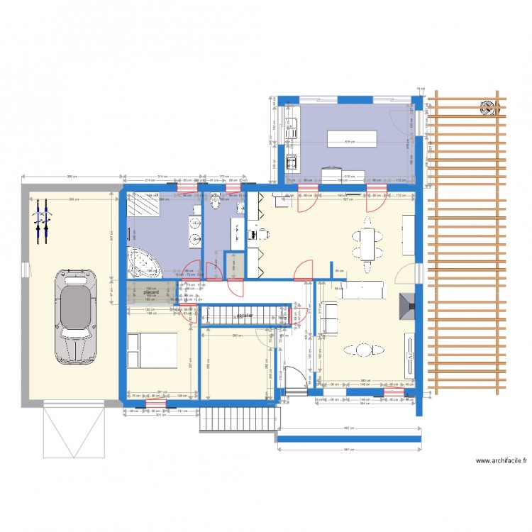 les carrieres 2. Plan de 0 pièce et 0 m2