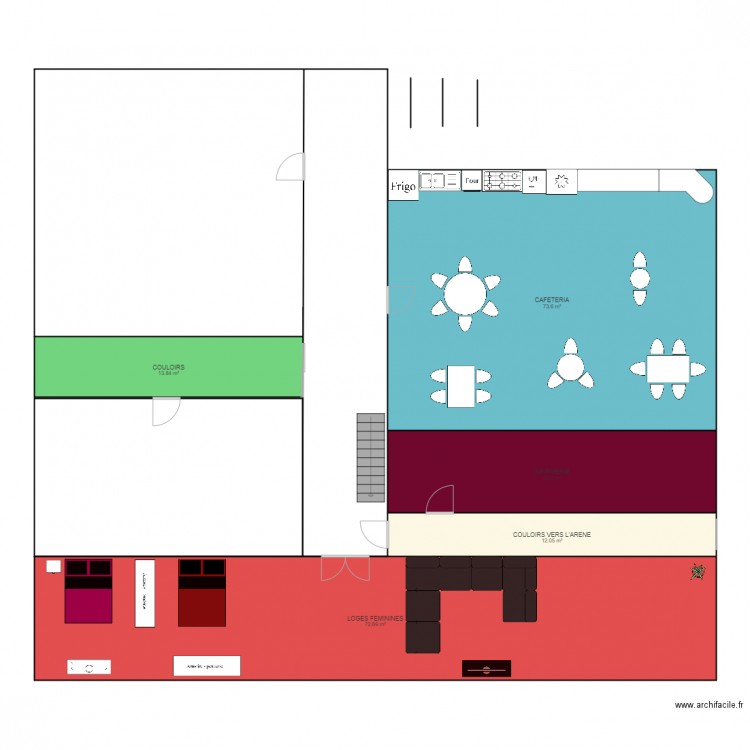 BACKSTAGESS. Plan de 0 pièce et 0 m2