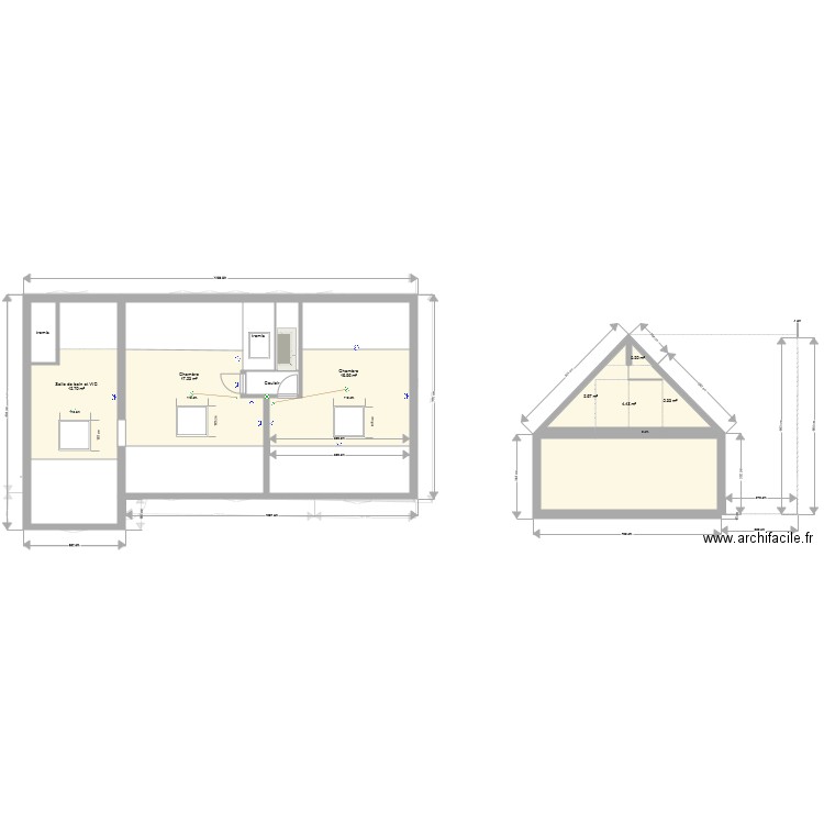 LIBplus comble 2. Plan de 0 pièce et 0 m2