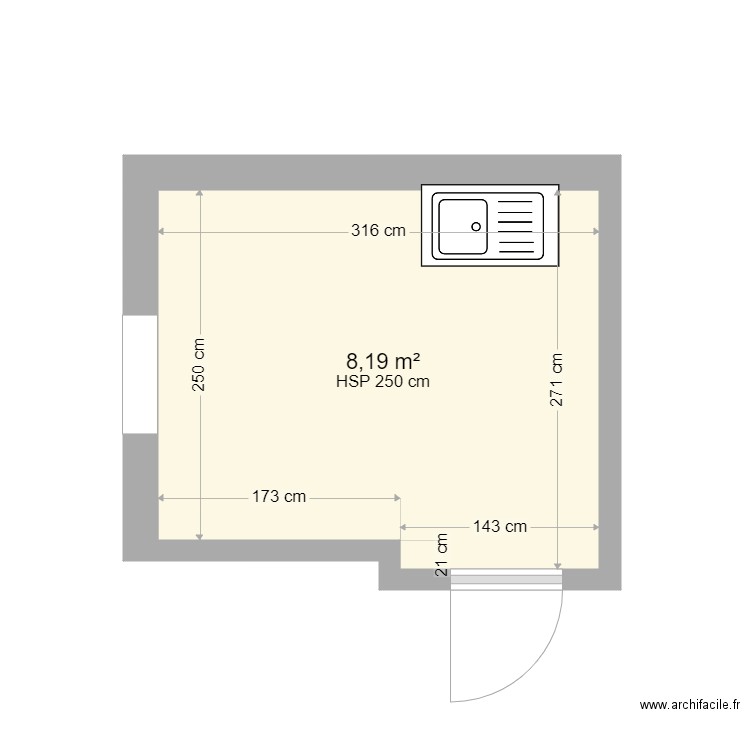 Milletière . Plan de 0 pièce et 0 m2