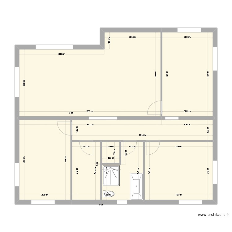 EFFIRENO TARDY. Plan de 0 pièce et 0 m2