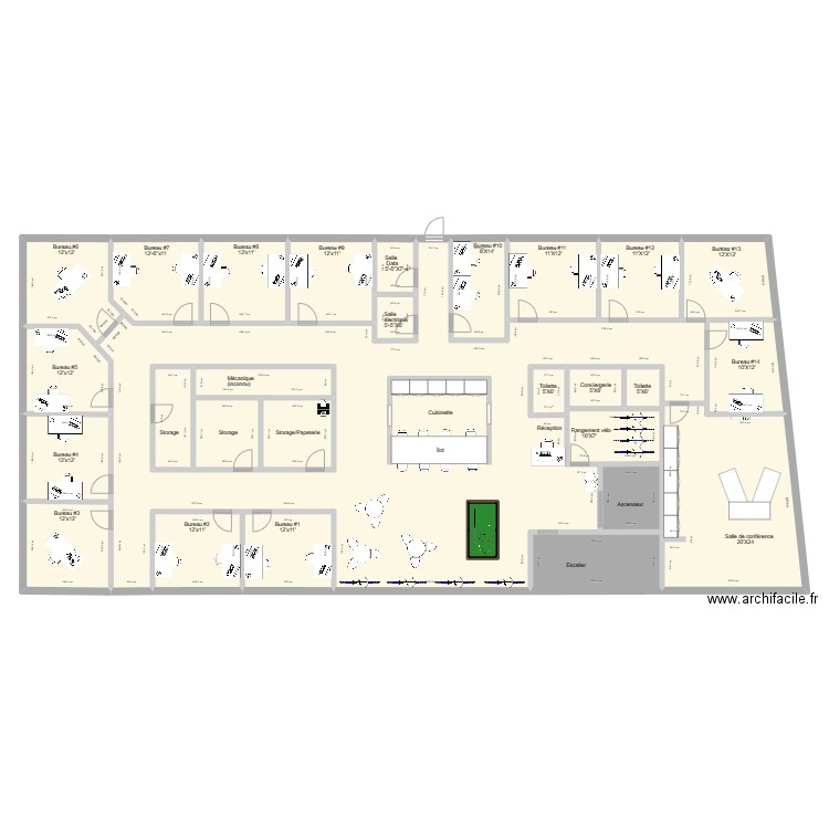 Sherbrooke Modifications 1.0. Plan de 0 pièce et 0 m2