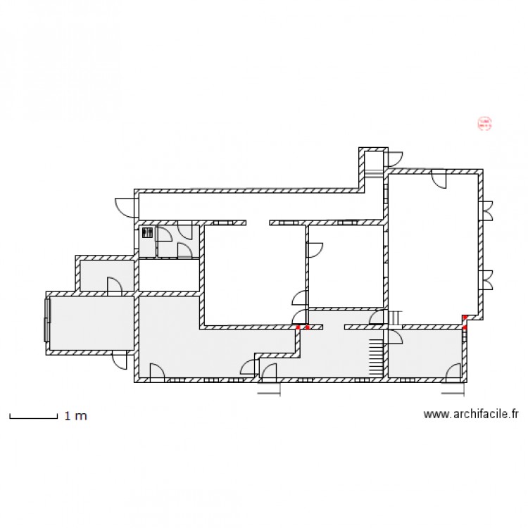 ecole. Plan de 0 pièce et 0 m2