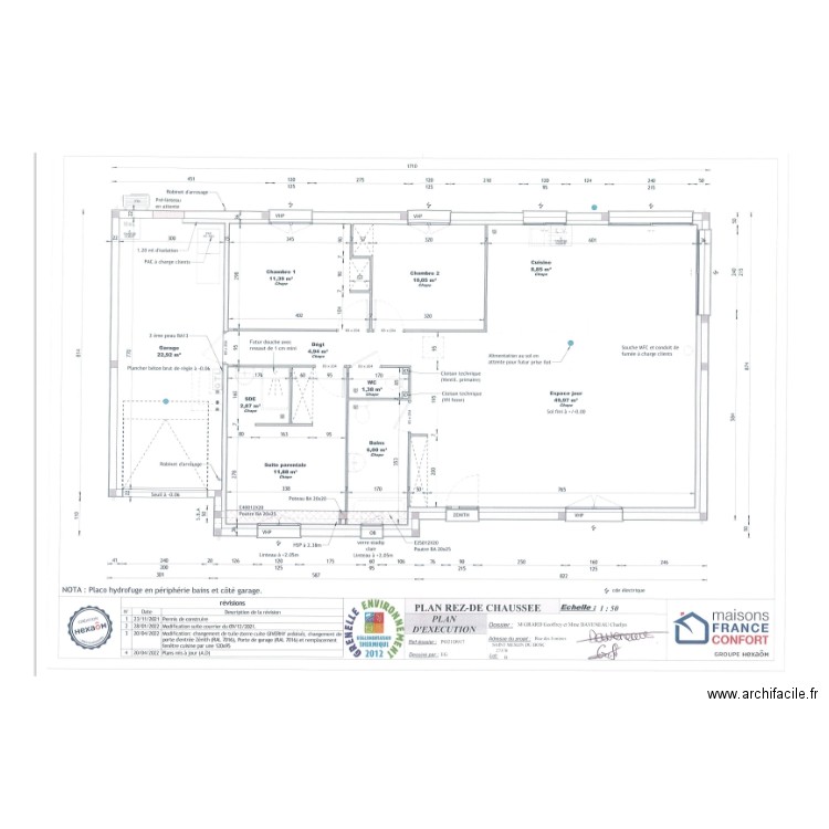 Plan maison . Plan de 0 pièce et 0 m2