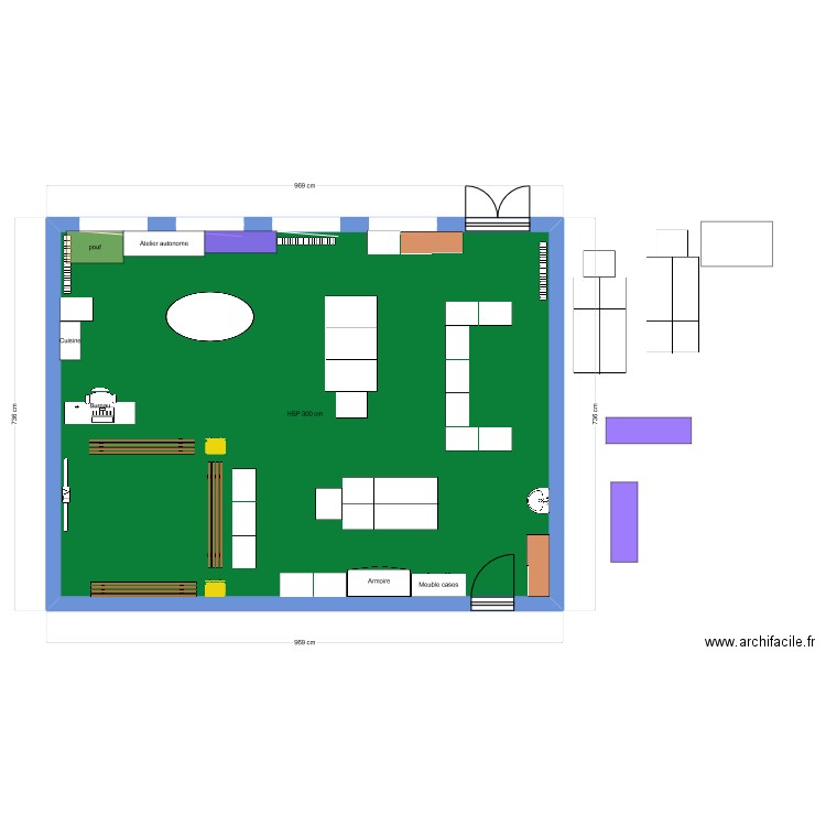 classe GS v3. Plan de 0 pièce et 0 m2