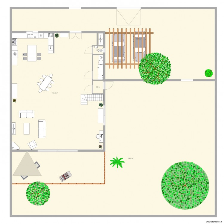 plan grange. Plan de 0 pièce et 0 m2