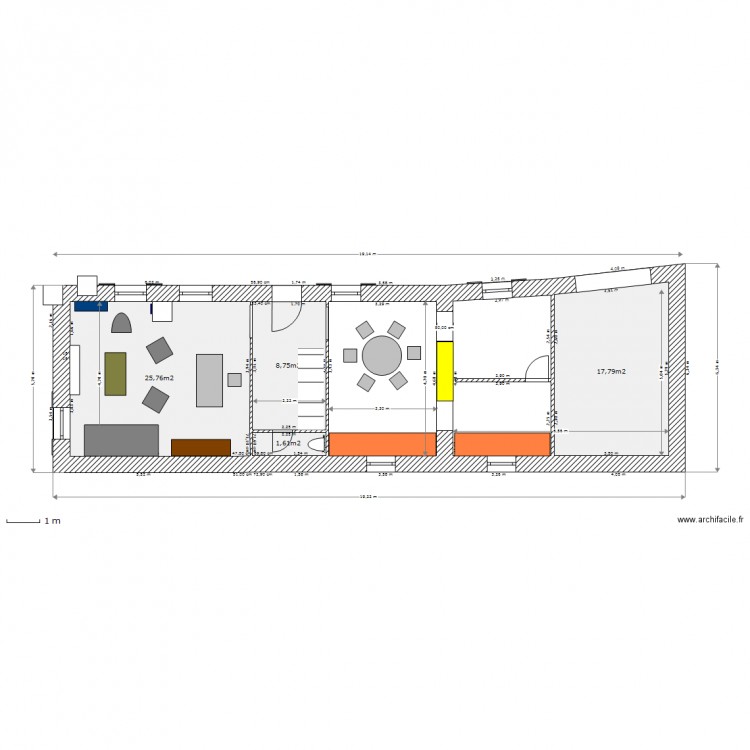 MAISON ANCIENNE BAS 6. Plan de 0 pièce et 0 m2