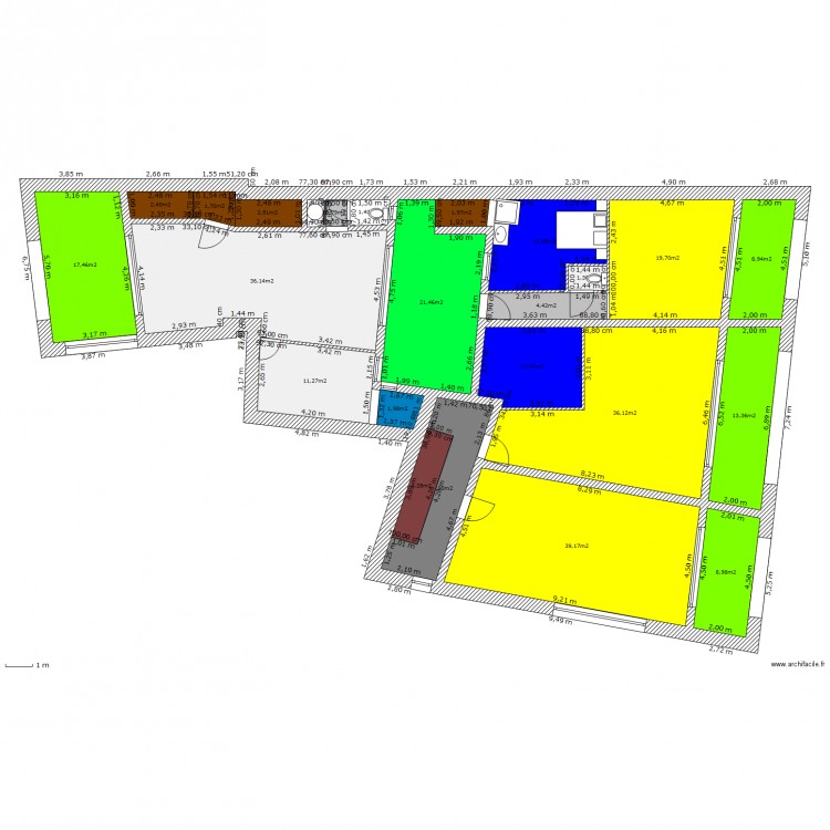 Premier étage 2. Plan de 0 pièce et 0 m2