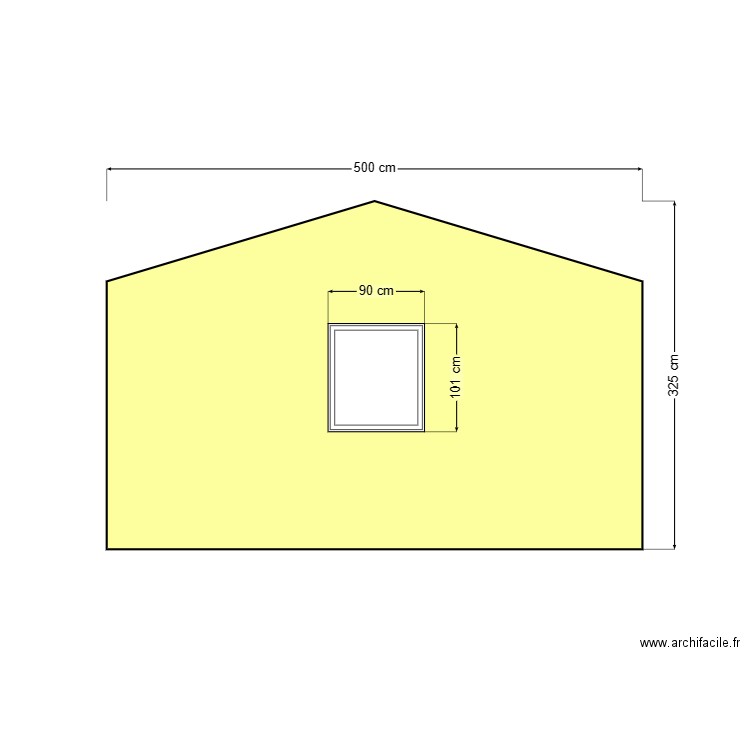 garage facade SUD. Plan de 0 pièce et 0 m2