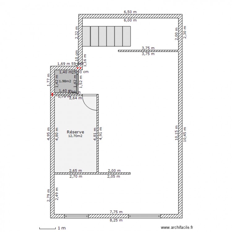 Librairie 1er. Plan de 0 pièce et 0 m2