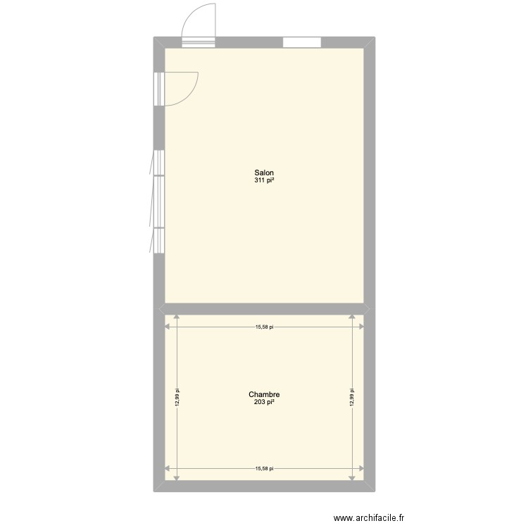 Ebauche Maple #1. Plan de 0 pièce et 0 m2