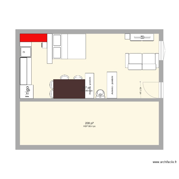 garage avec les mille et un probleme de Alainnnn. Plan de 0 pièce et 0 m2