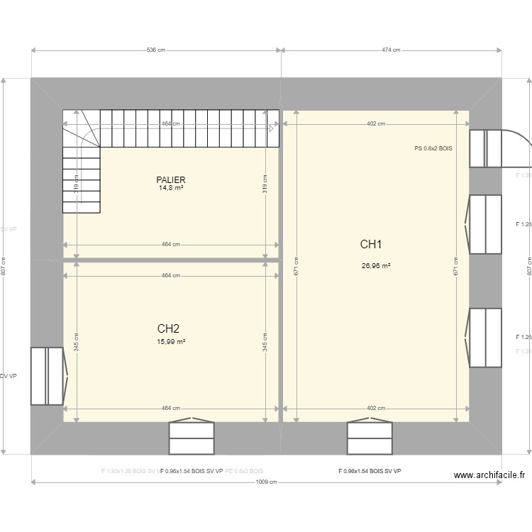 Baudry . Plan de 0 pièce et 0 m2