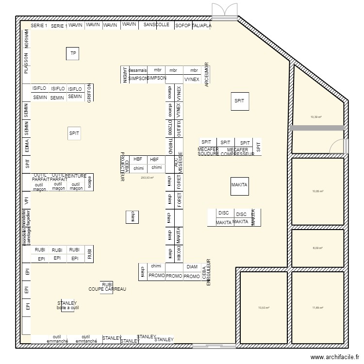 saint romain en vienois. Plan de 0 pièce et 0 m2