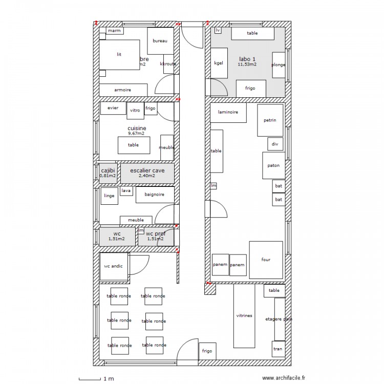 momop. Plan de 0 pièce et 0 m2