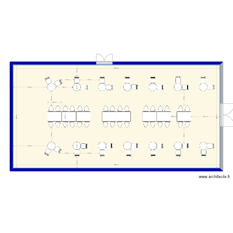 salle 9-18. Plan de 0 pièce et 0 m2