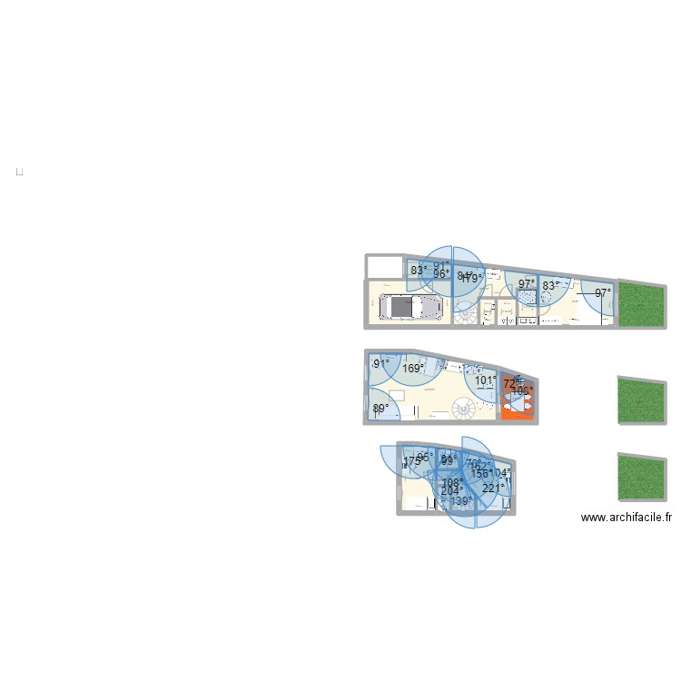 Schoonejans2 B. Plan de 28 pièces et 275 m2