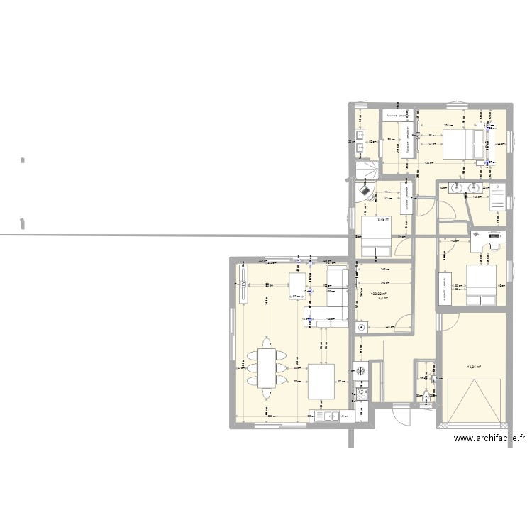 AJOWAN. Plan de 0 pièce et 0 m2