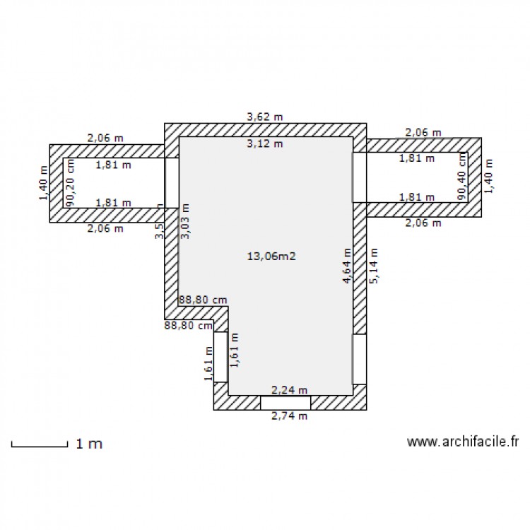 chambre buanderie. Plan de 0 pièce et 0 m2