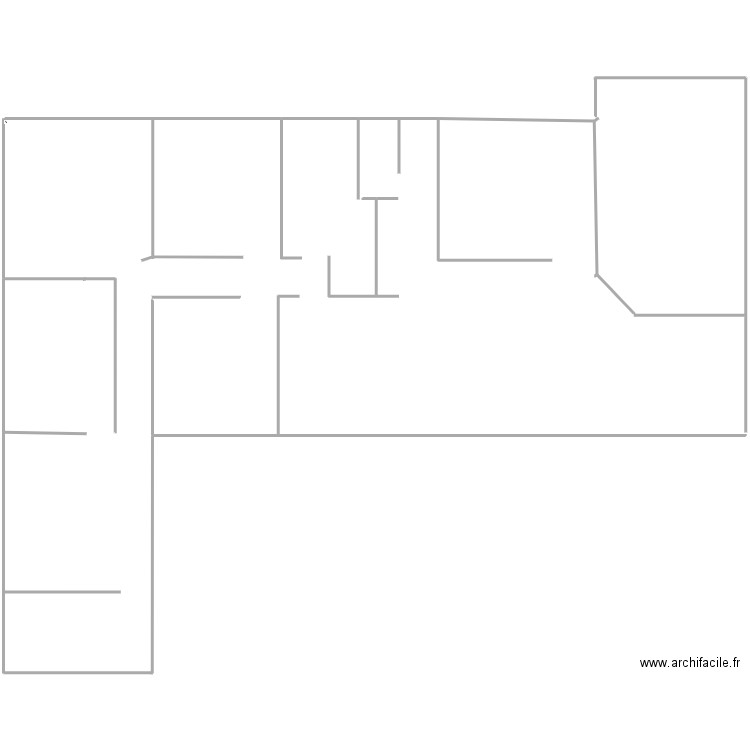 AGRANDISSEMENT. Plan de 0 pièce et 0 m2