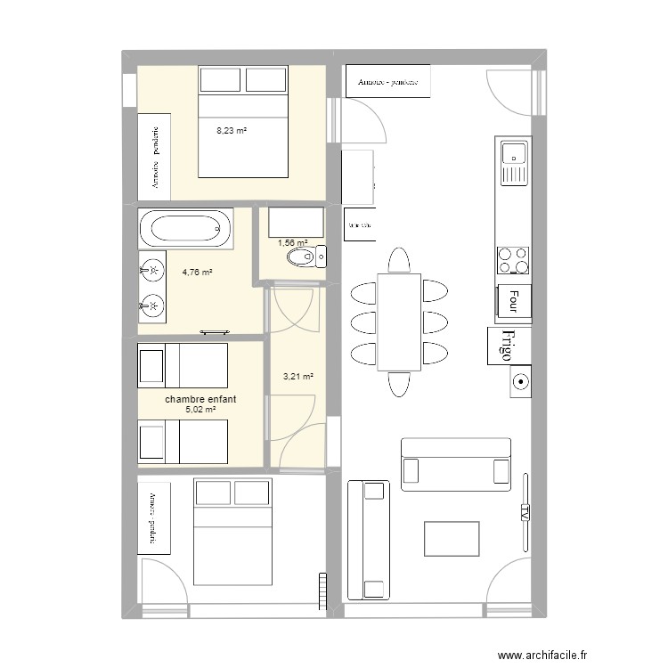 les2alpes. Plan de 0 pièce et 0 m2