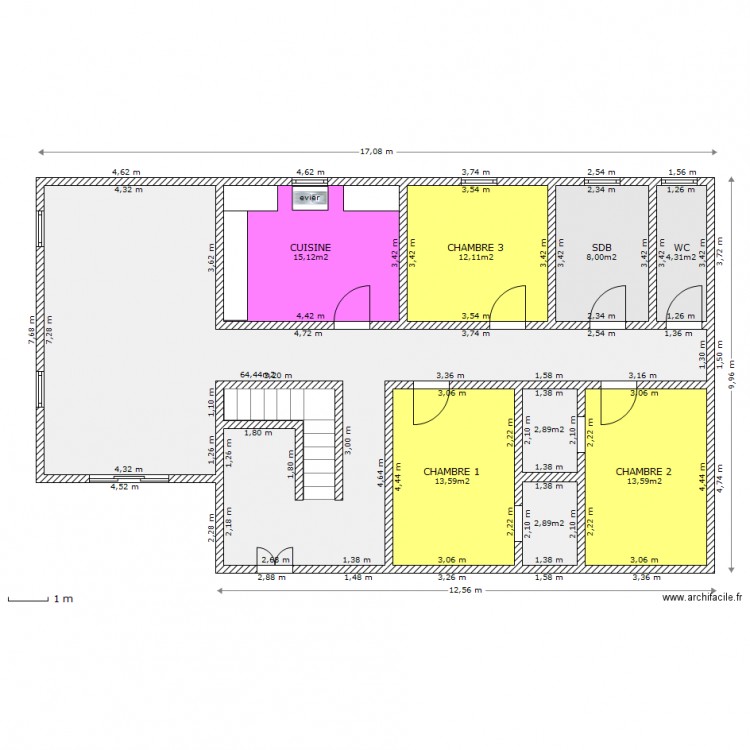 BERTILLE. Plan de 0 pièce et 0 m2