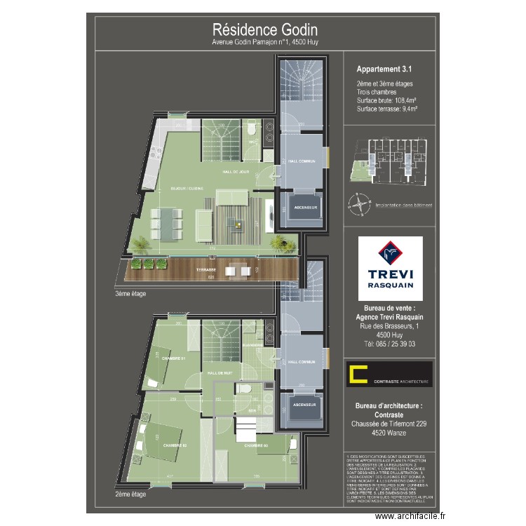 Duplex31. Plan de 0 pièce et 0 m2