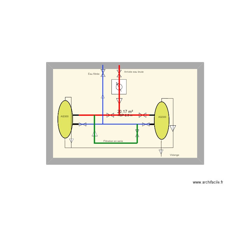 KIT FILTRATION AG300. Plan de 0 pièce et 0 m2