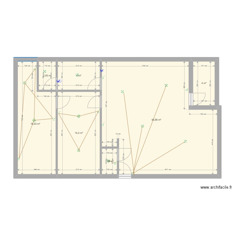  hgv. Plan de 0 pièce et 0 m2