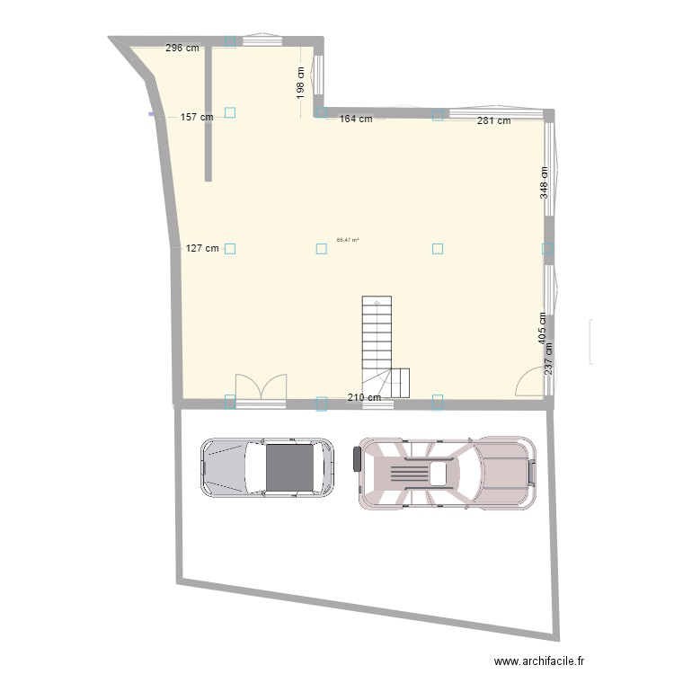 MaisonM&C Hypo2. Plan de 26 pièces et 486 m2