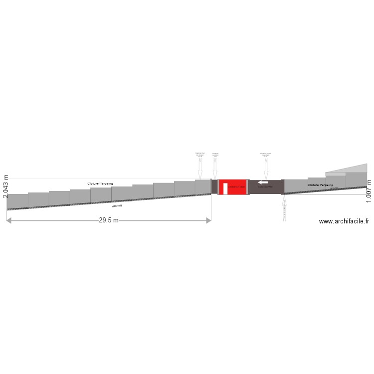 projet arnaud vue de face exterieur. Plan de 0 pièce et 0 m2